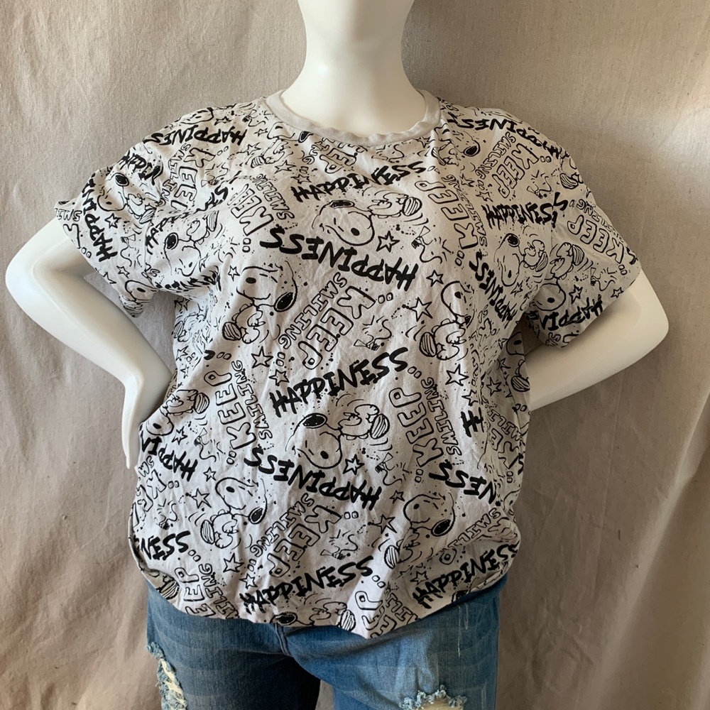 Snoopy happiness keep smiling tee 3xl